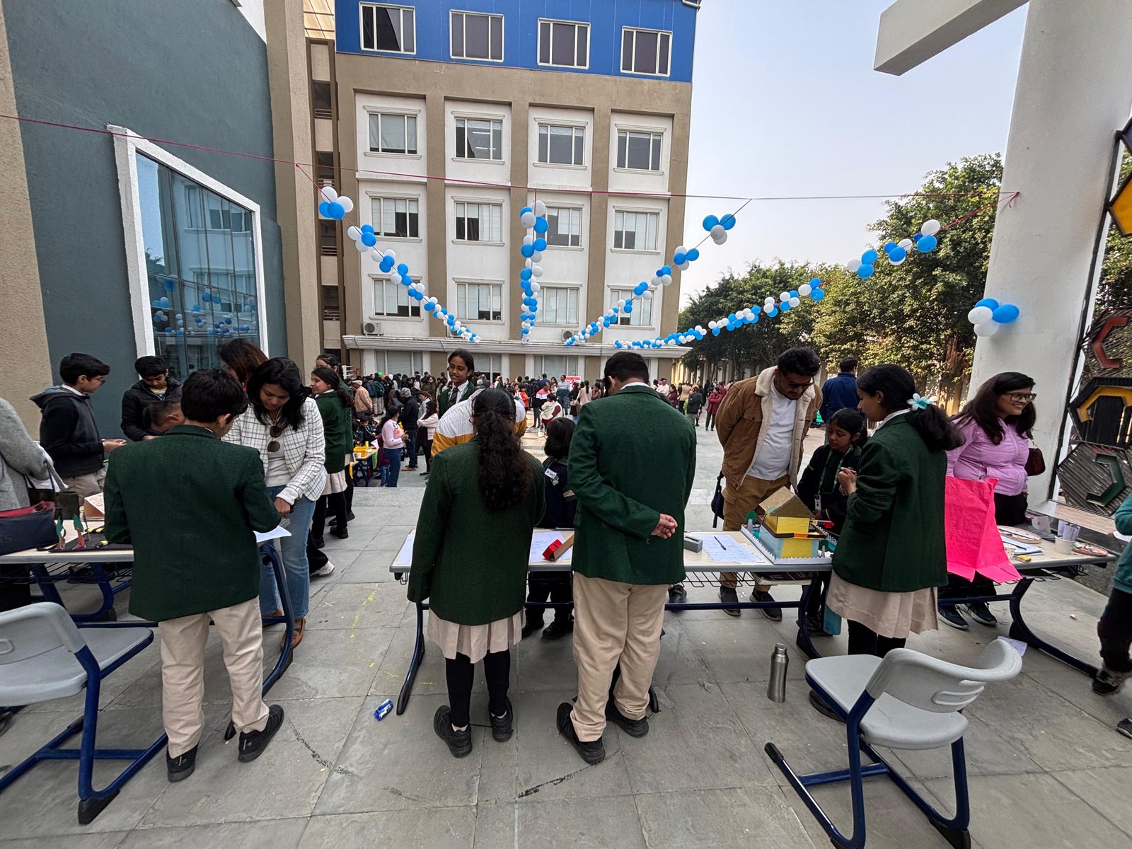 STEMmantra exhibition moment